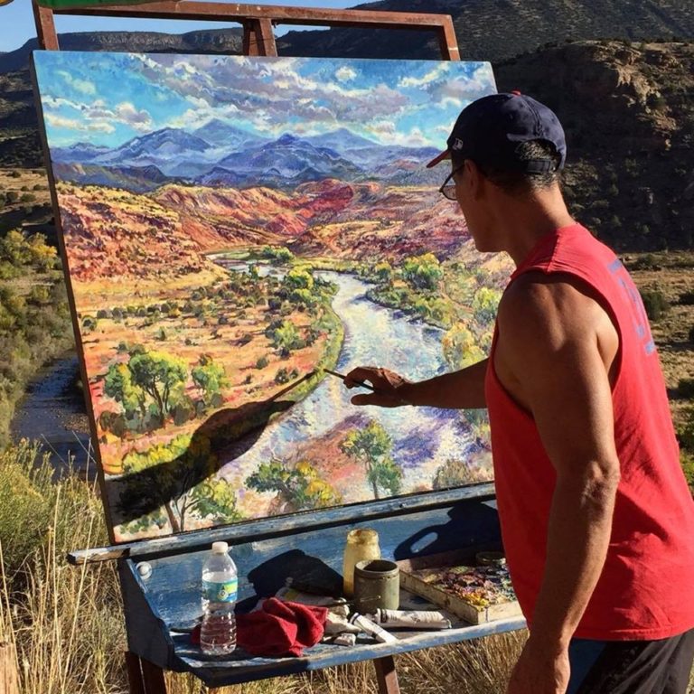 For Using Art as Medicine, Espanola's Roger Montoya is Honored by CNN